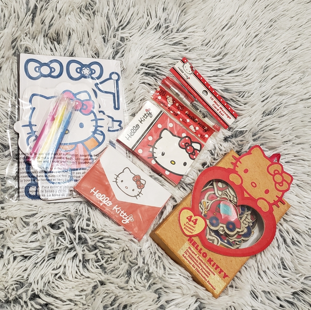 Hello Kitty Stickers Stationary